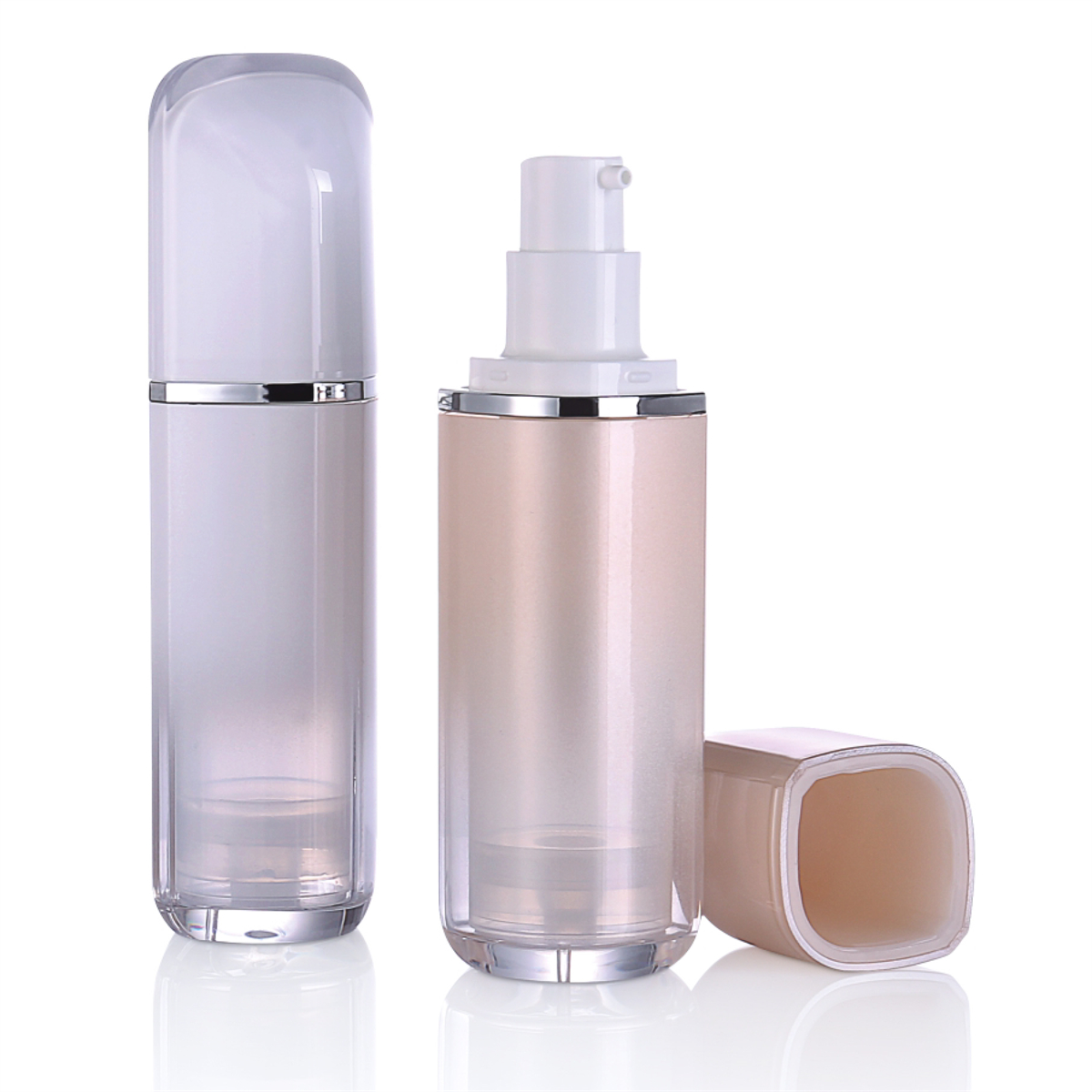 30ml s dvojitým stěnem Pearl White Lancel bez vzdušného čerpadla pro BB zvlhčující krém L14