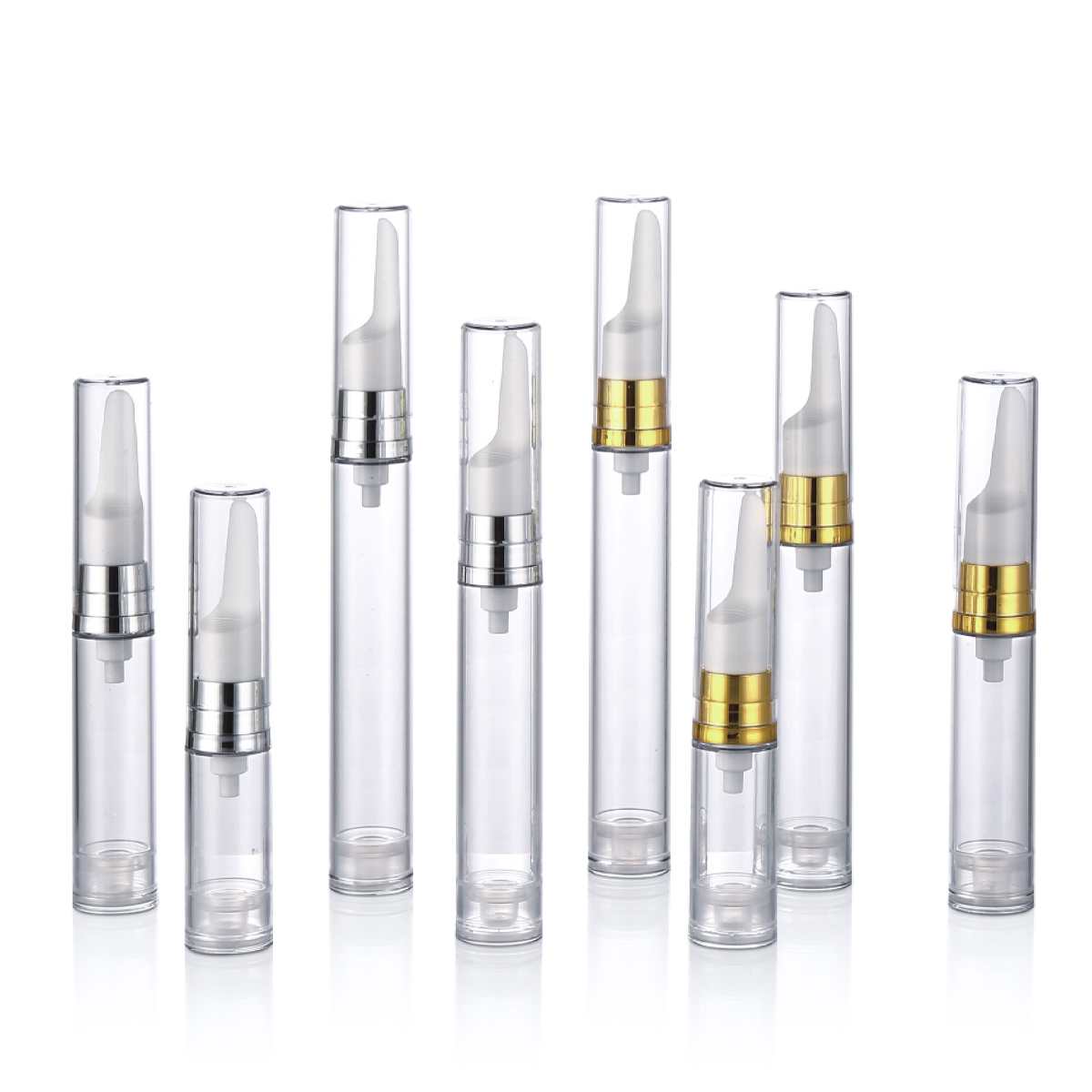 5ml 10 ml 12 ml 15 ml 15 ml 15 ml prázdné kosmetické balení oční krémové emulzní čerpadlo bez vzduchové láhve Y01